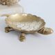 Vide Poche Tortue Laiton Vintage Hollywood Regency