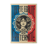 Shepard Fairey (Obey Giant): Liberty, Equality, Fraternity - Signed lithograph