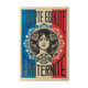 Shepard Fairey (Obey Giant): Liberty, Equality, Fraternity - Signed lithograph