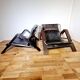 Deux fauteuils Grass Hoper de Sonja Wasseur, vers 1970
