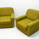 Eastern bloc vintage living room set, Czechoslovakia, 1970