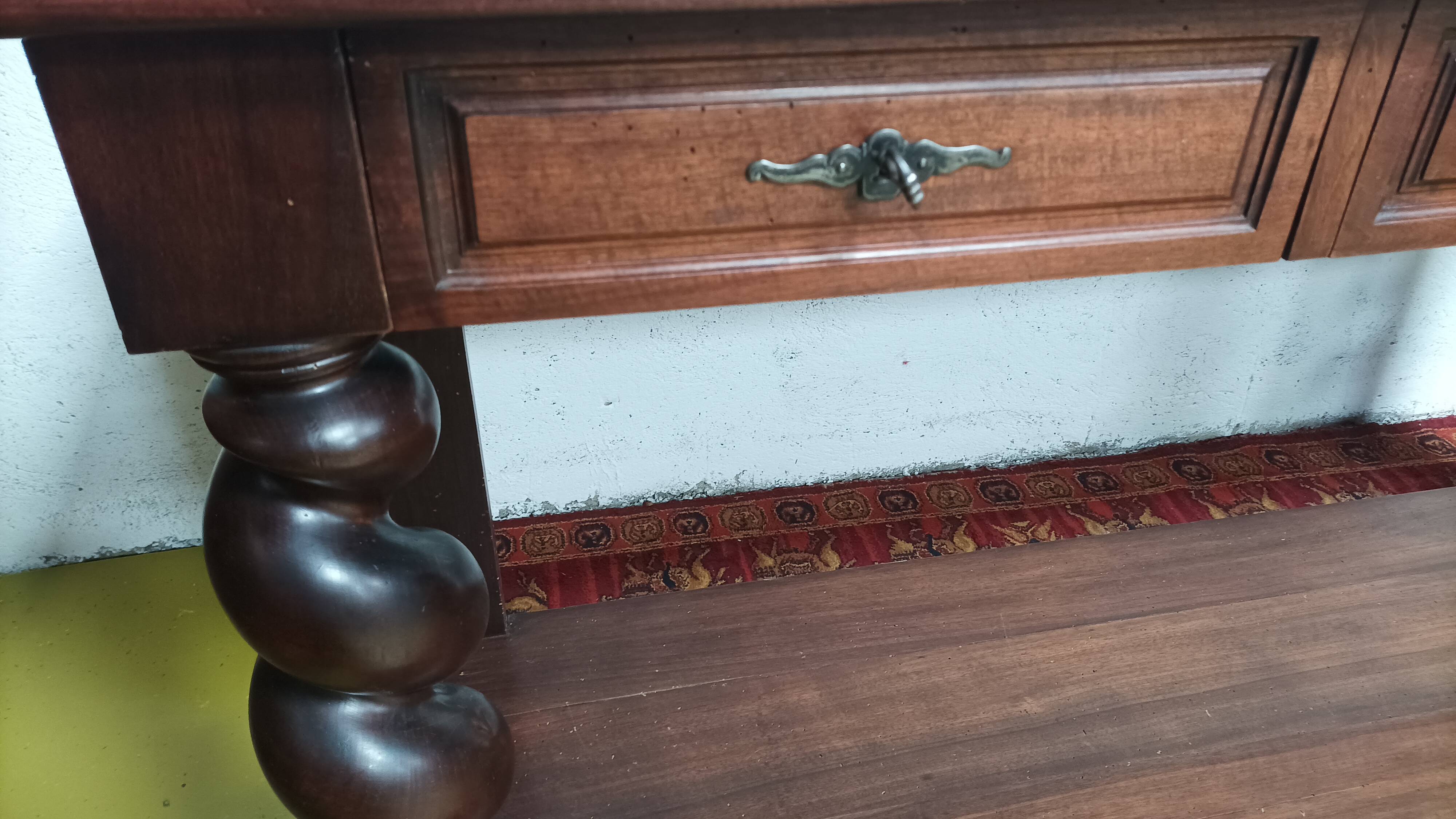 Louis XIII console in walnut