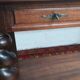 Console Louis XIII en noyer