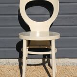 4 BAUMANN white seagull chairs