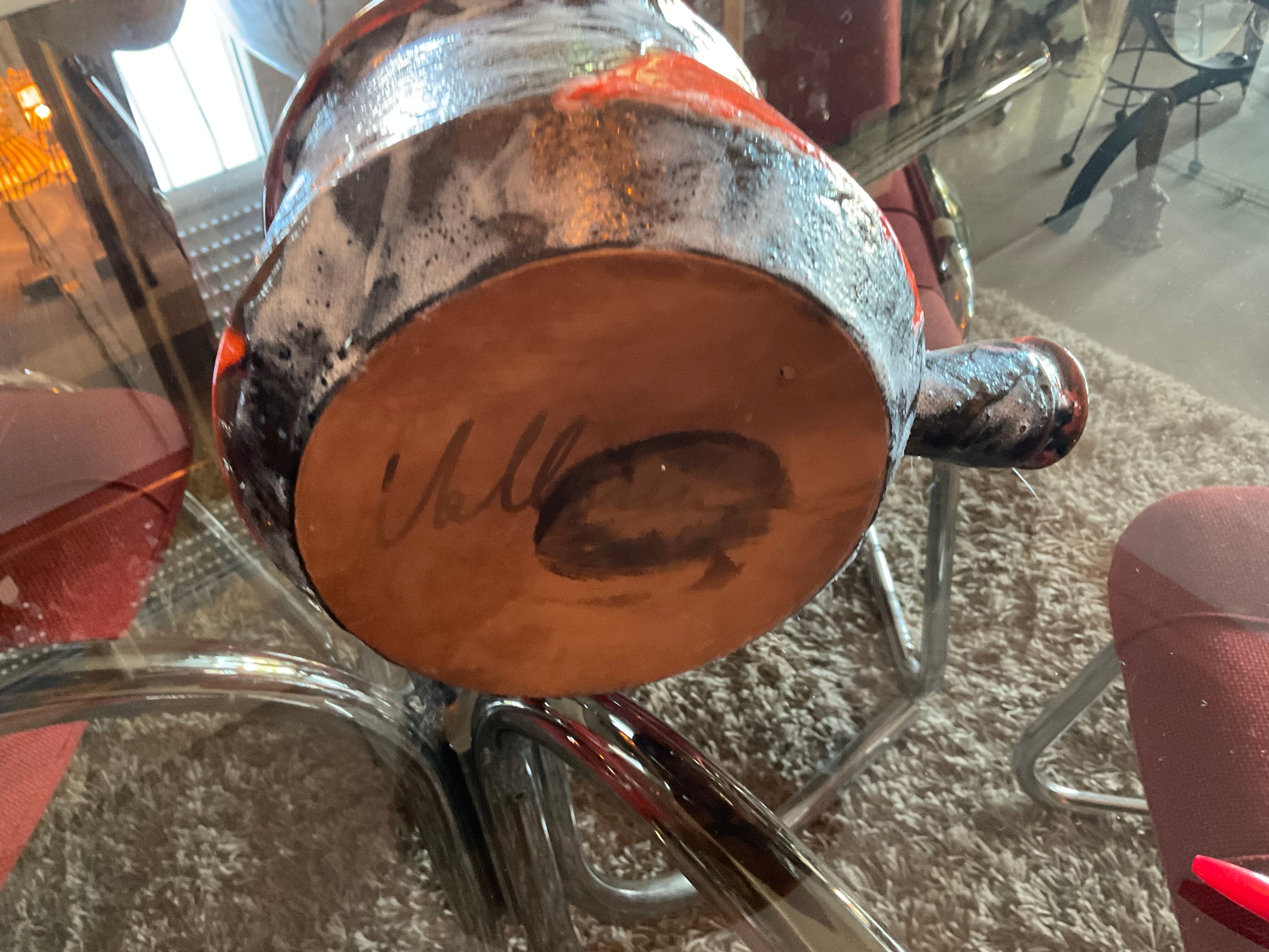 Cassolette pourer . Vallauris ;vintage