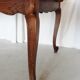 Extendable rectangular table with Italian extension cords