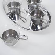 Serving set, Italian design, 1970s, made in Italy