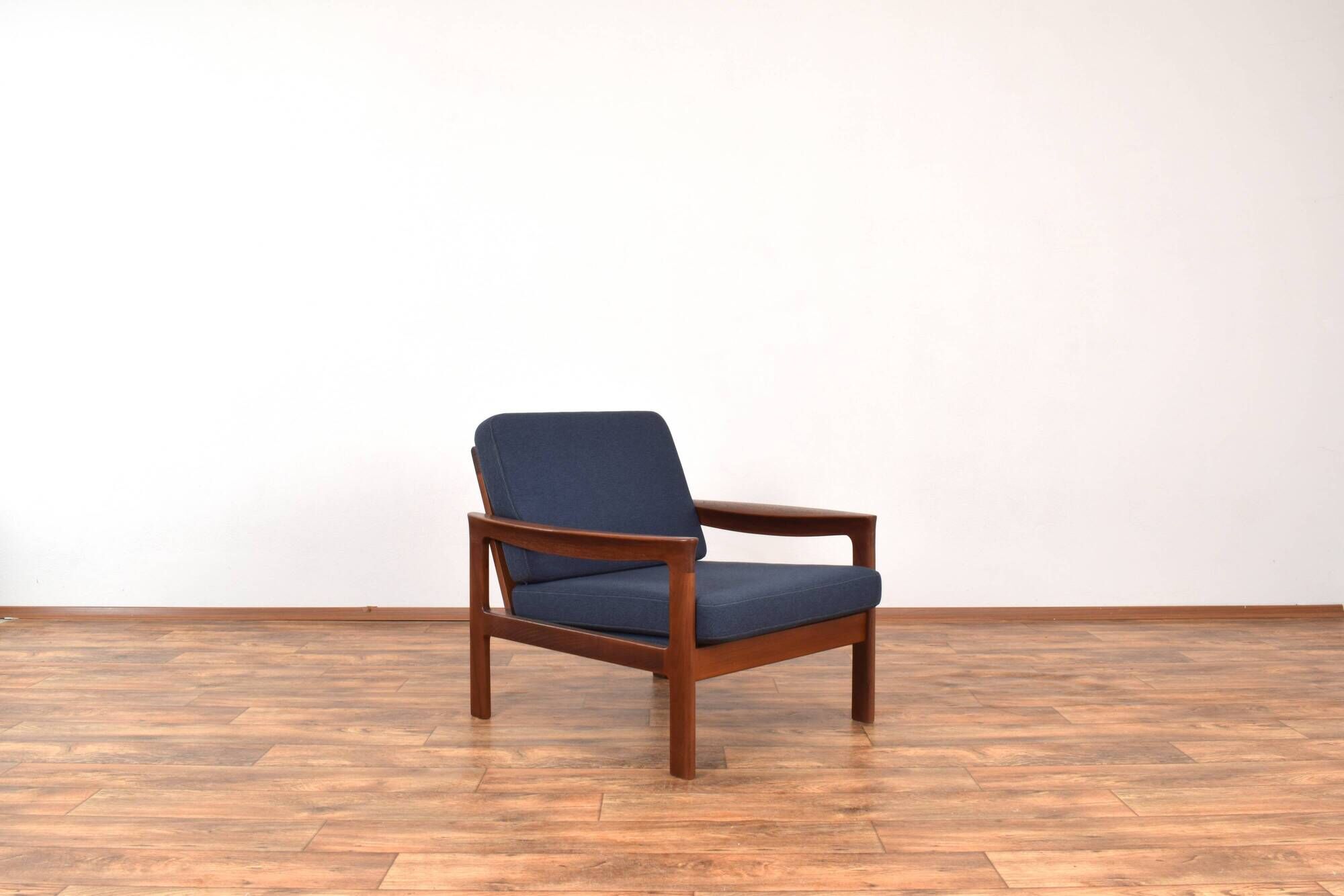 Mid-Century Danish Teak Lounge Chairs by Arne Vodder for Komfort, 1960s, Set of 2