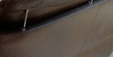 Roche Bobois leather sofa