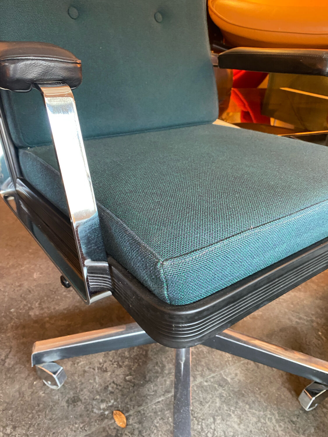 Chaise de bureau des années 1970