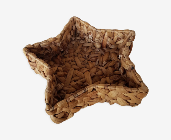 Vide poche, panier corbeille à fruits feuilles de bananier