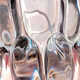 Art Vannes, Crystal Table Lamp, Mid-Century France