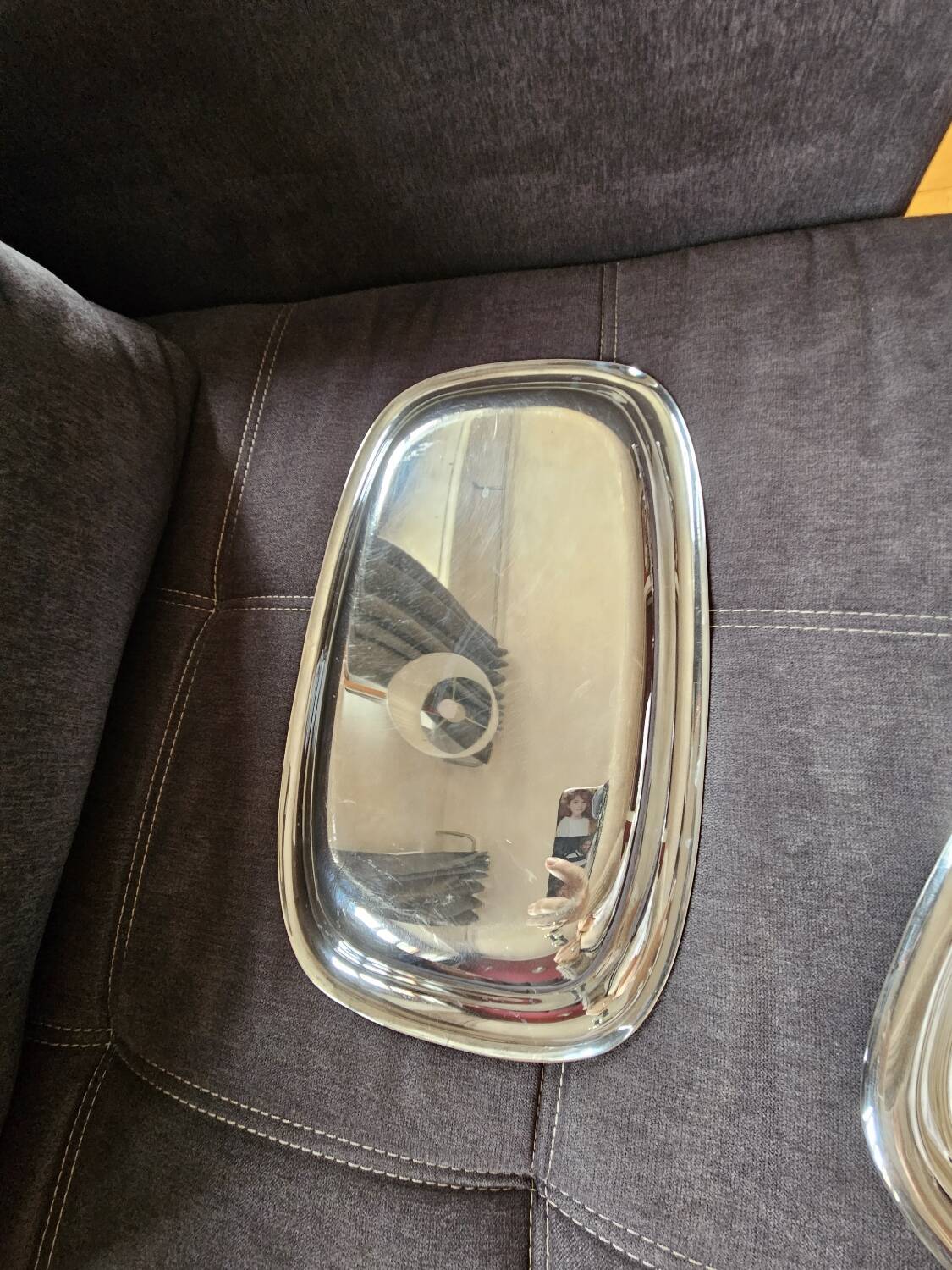 Set of silver dishes