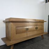 Enfilade moderniste période Perret en chêne clair