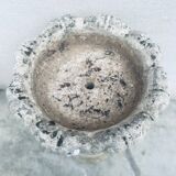 Garden statues 3 angels child stone decoration cup