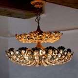 Lustre Ernest Palm pour Palwa, 1960, Espagne