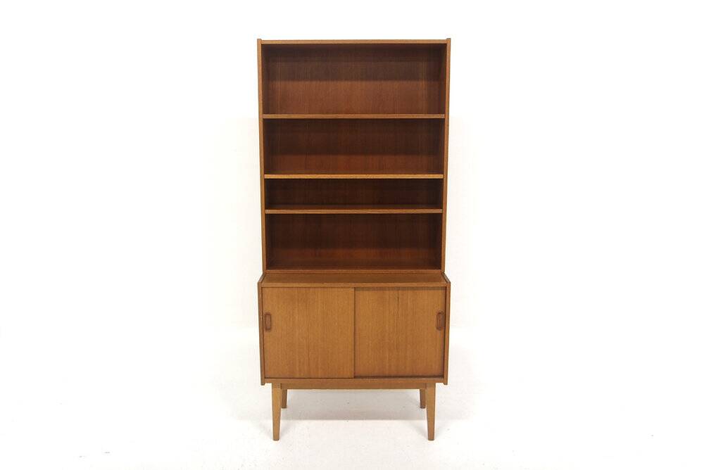 Scandinavian teak bookshelf, Sweden, 1950