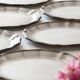 6 assiettes vintage en grès signées Salins les Bains collection "Turenne"