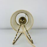 Vintage 50s brass wall lamp