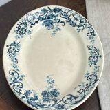 Service plates, iron earth, Sévigné, HB & Cie