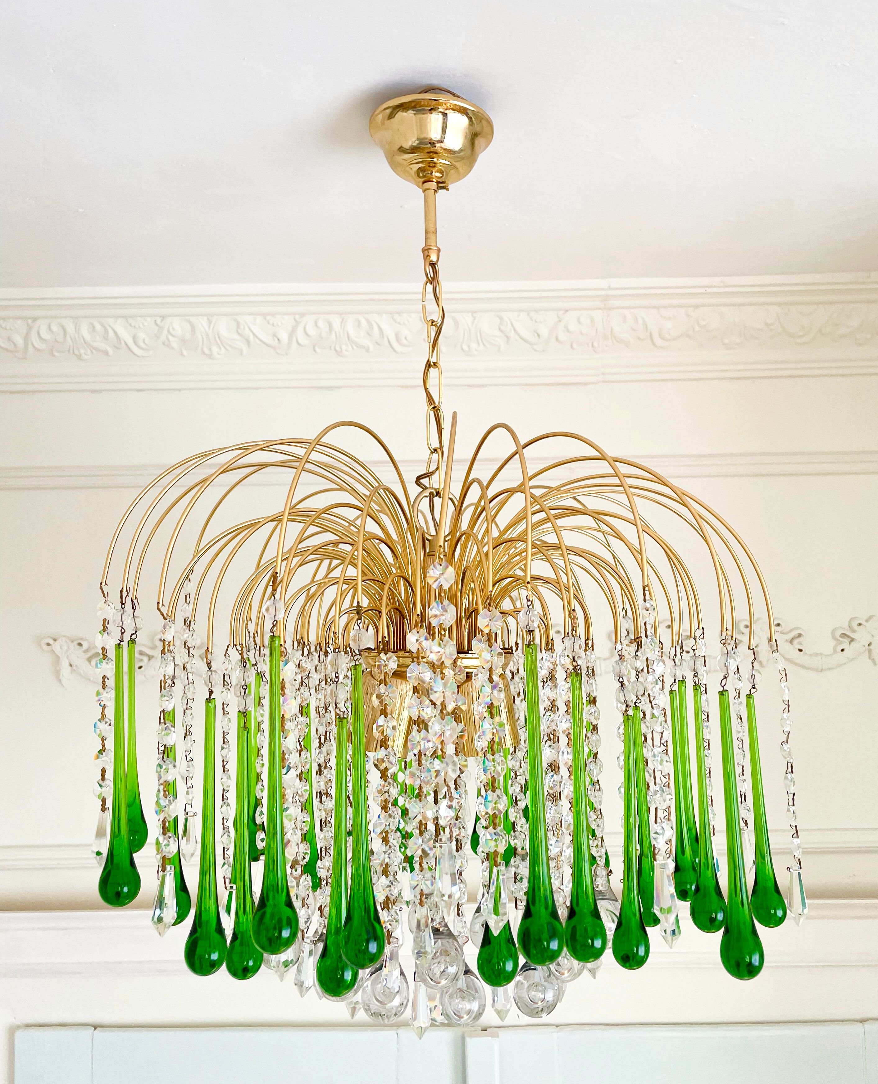 Murano Vintage Chandelier from the 1970s