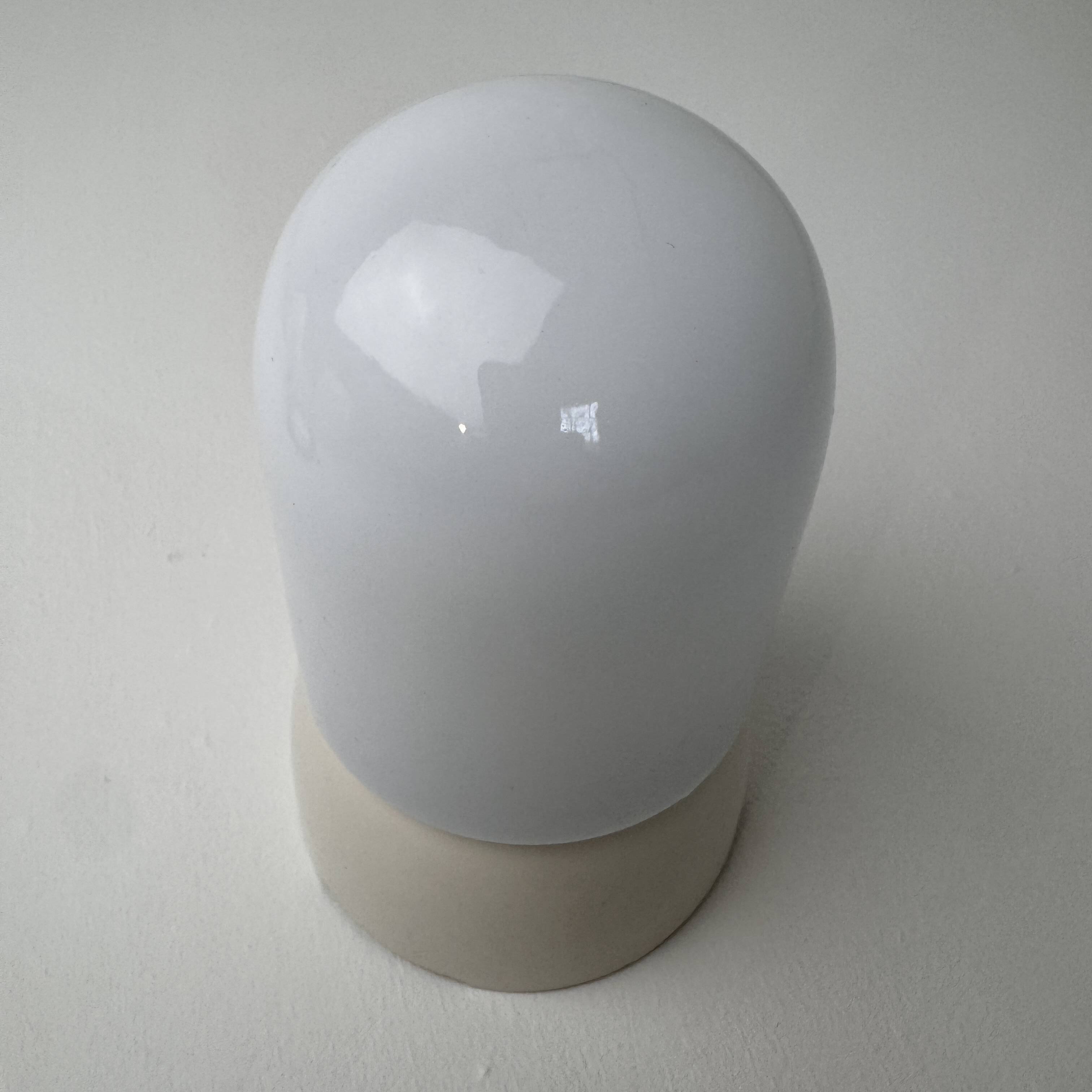 Old small vintage opaline wall light