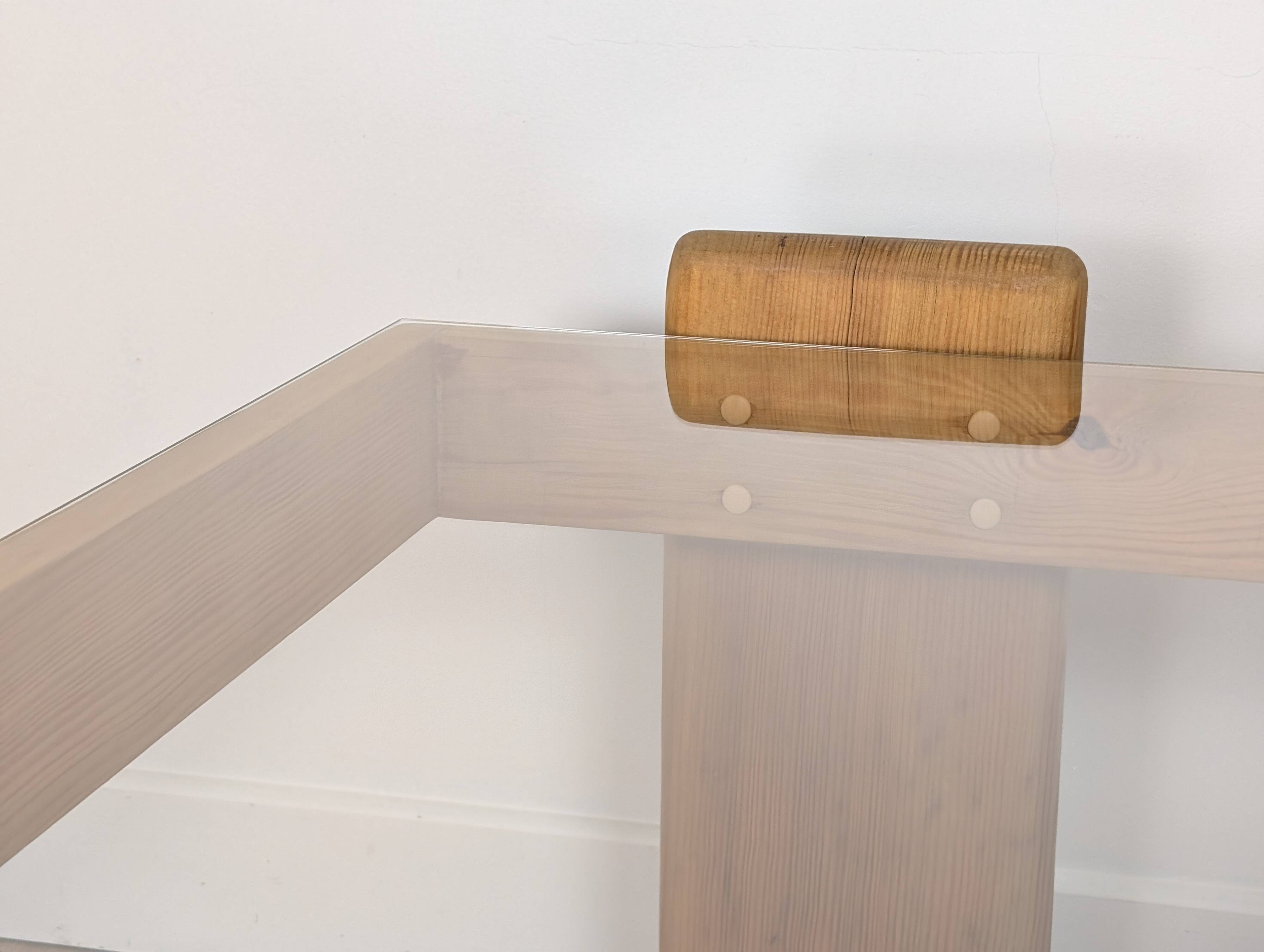 Solid pine coffee table