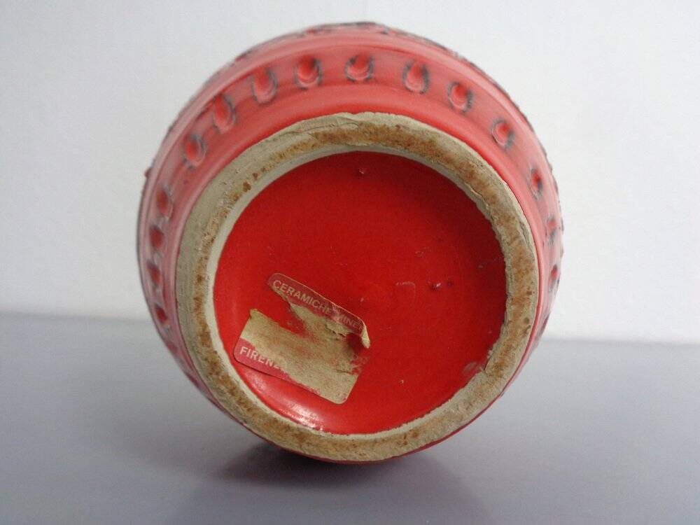 Ceramic vase by Aldo Londi for Bitossi, 1960s