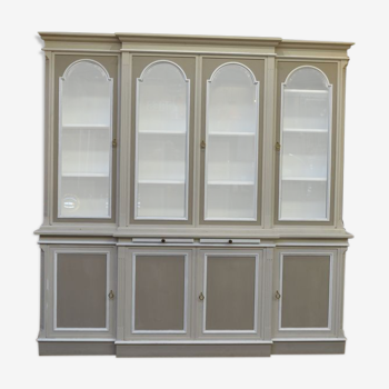 Buffet 2 body patinated white and beige