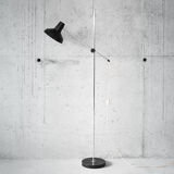 Chrome floor lamp vintage Scandinavian - 1960