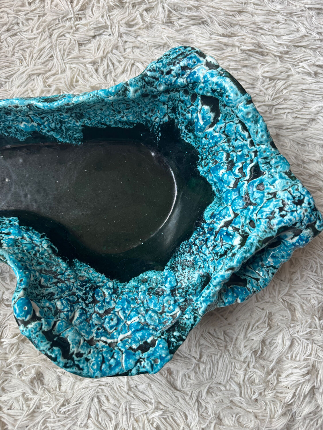 Large ceramic trinket tray from Luc Vallauris, 1960s