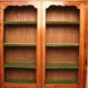 Bibliothèque grillagé en merisier XlXeme