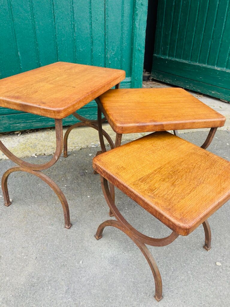 Vintage pull-out tables