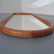 Large Cathedral Teak Mirror by Kai Kristiansen for Vildbjerg Møbelfabrik, 1960s