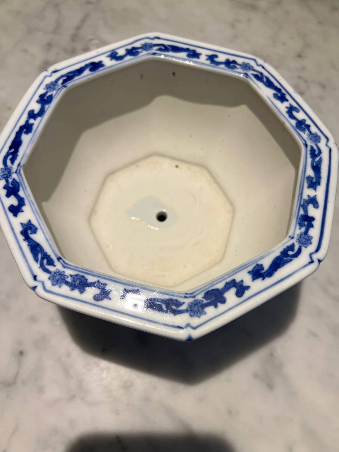 Antique pot for bonsai and orchids