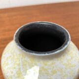 East German pottery vase from the GDR mid-century Strehla Keramik, 1960s.