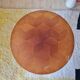 Vintage tripod side table, marquetry diamond top – 50/60