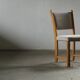 Ensemble de six chaises de salle à manger en chêne vintage danois, style Henning Kjærnulf, années 1960.