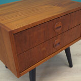 Teak bedside tables, 70s, Danish design, made in Denmark