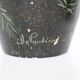 Pair of ceramic vases, hand painted