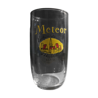 Old beer glass Meteor 25cl