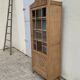 Art deco glass-glazed parisian wardrobe