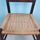 Wooden and rope chair