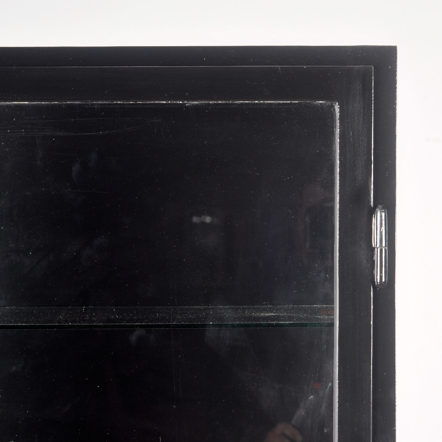 Vitrine médicale en fer et verre années 1930