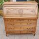 cylinder desk from the Louis XV period in oak, late 18th century