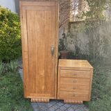 Asymmetrical Art Deco chest cabinet