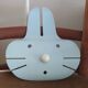 Bogo Rabbit blue wooden wall light 1980
