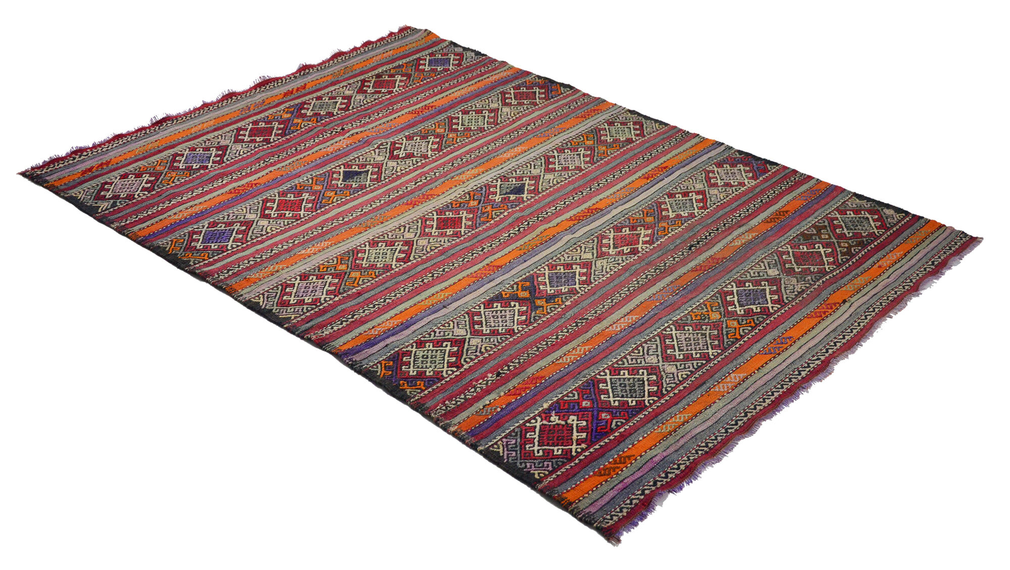 Anatolian handmade kilim rug