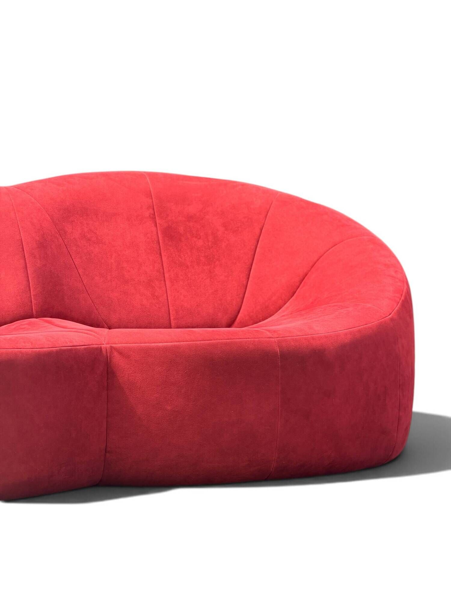 Red Pumpkin Sofa for 2 - Pierre Paulin - Ligne Roset (circa 2000)