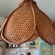 Rattan pendant light